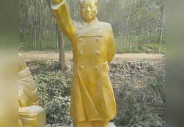 铜雕毛泽东广场雕塑