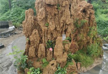 石雕公园假山雕塑