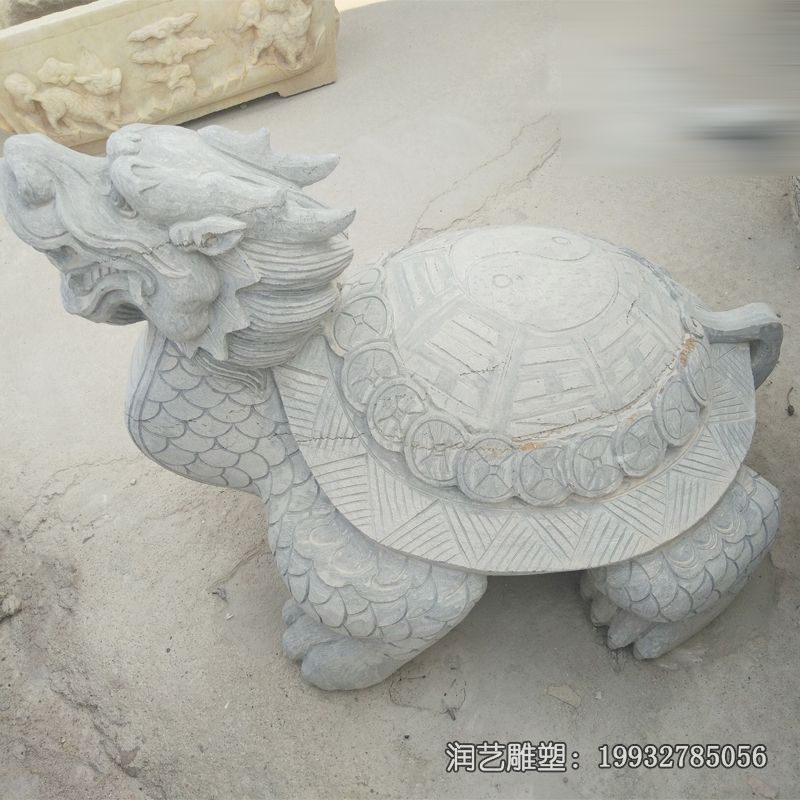 石雕龙龟雕塑 石雕龙龟雕塑