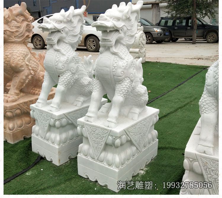 石雕麒麟雕塑 石雕麒麟雕塑