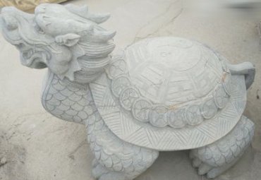 石雕龙龟雕塑