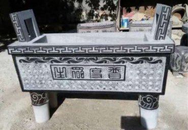 香炉石雕景观雕塑