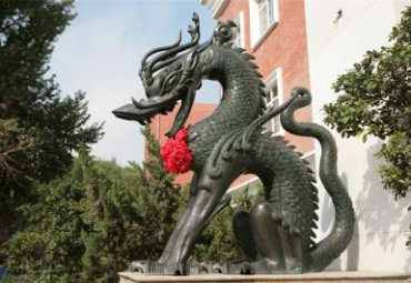 铜雕动物龙雕塑