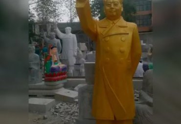 铜雕毛泽东人物雕塑
