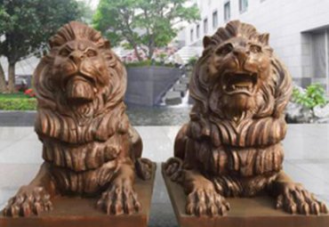 铜雕狮子雕塑