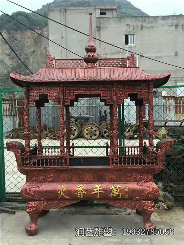 铜雕香炉雕塑 铜雕香炉雕塑