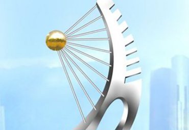 不锈钢城市抽象船雕塑