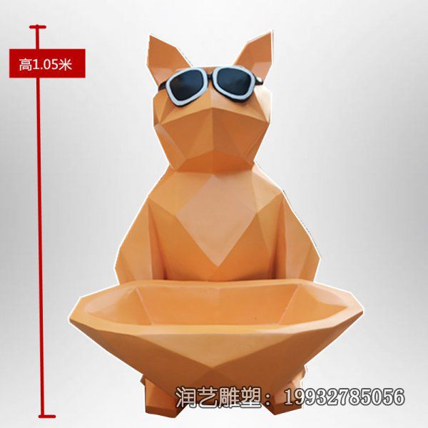 公园玻璃钢动物猫雕塑 公园玻璃钢动物猫雕塑