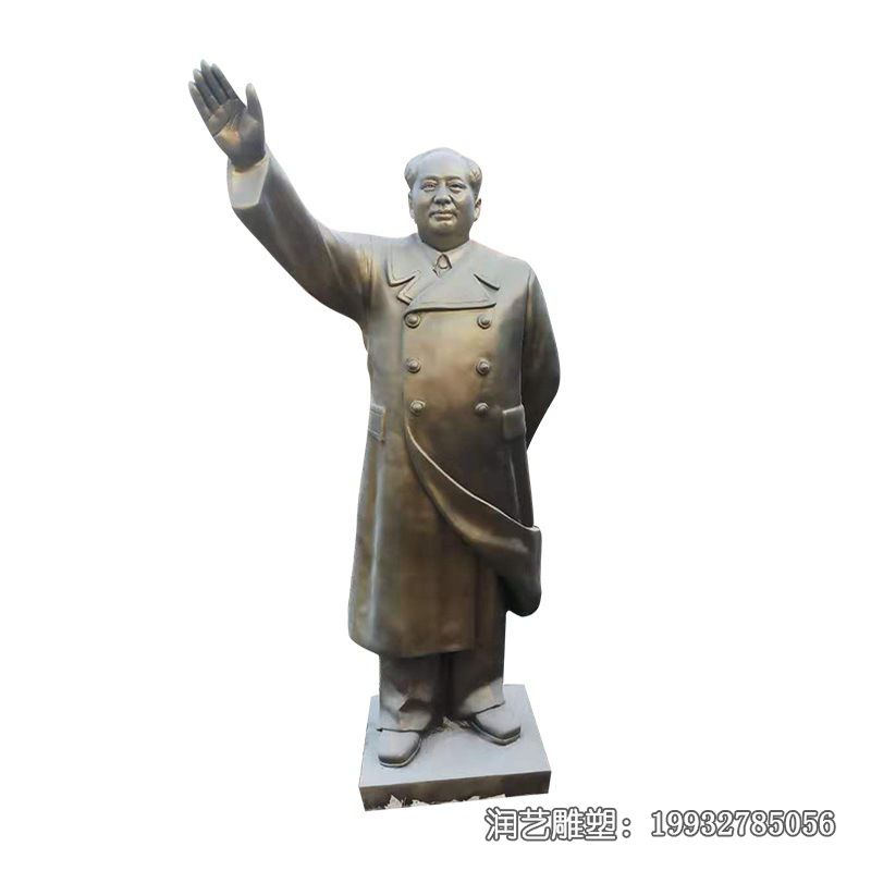 毛泽东铜雕广场雕塑 毛泽东铜雕广场雕塑