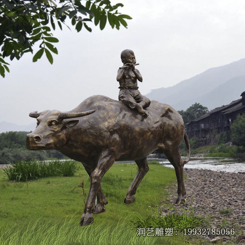 铜雕牛动物雕塑 铜雕牛动物雕塑