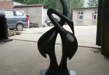 铜雕仙鹤动物雕塑