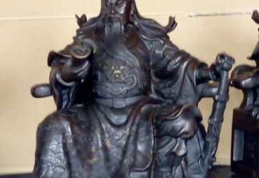 铜雕关公名人雕塑