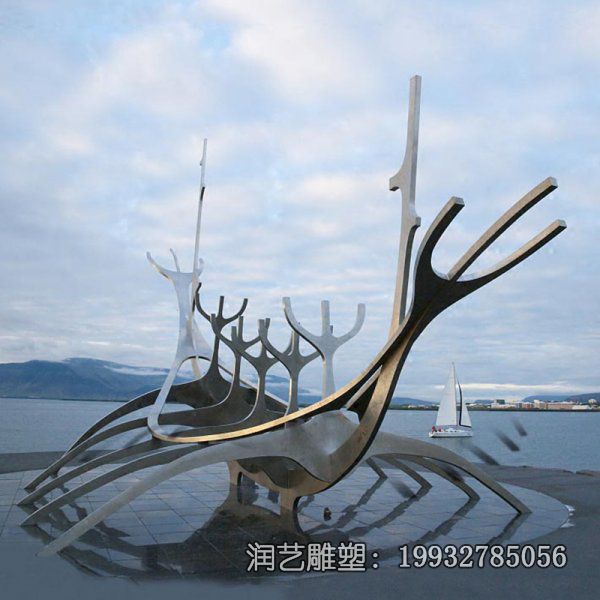 景观不锈钢景区线条雕塑 景观不锈钢景区线条雕塑