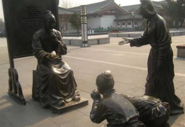 孔融让梨人物铜雕雕塑