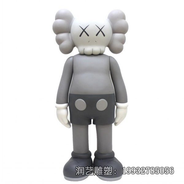 卡通玻璃钢kwas公仔雕塑 卡通玻璃钢kwas公仔雕塑