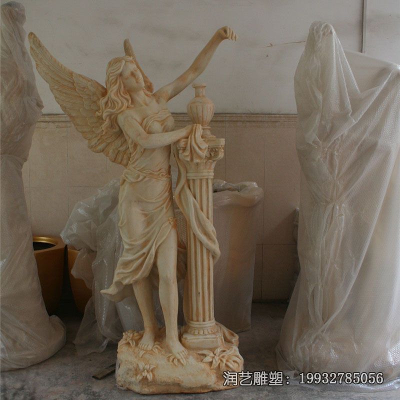 石雕天使雕塑 石雕天使雕塑