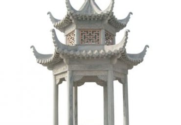 石雕中式凉亭雕塑