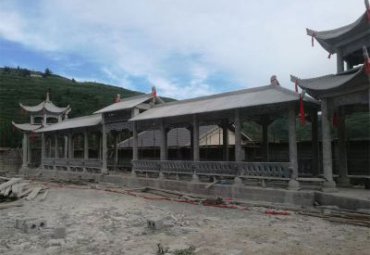 石雕广场长廊雕塑