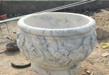 庭院石雕水缸雕塑