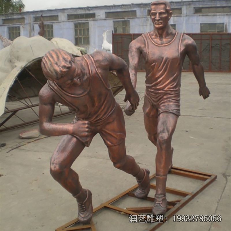 铜雕运动人物雕塑 铜雕运动人物雕塑