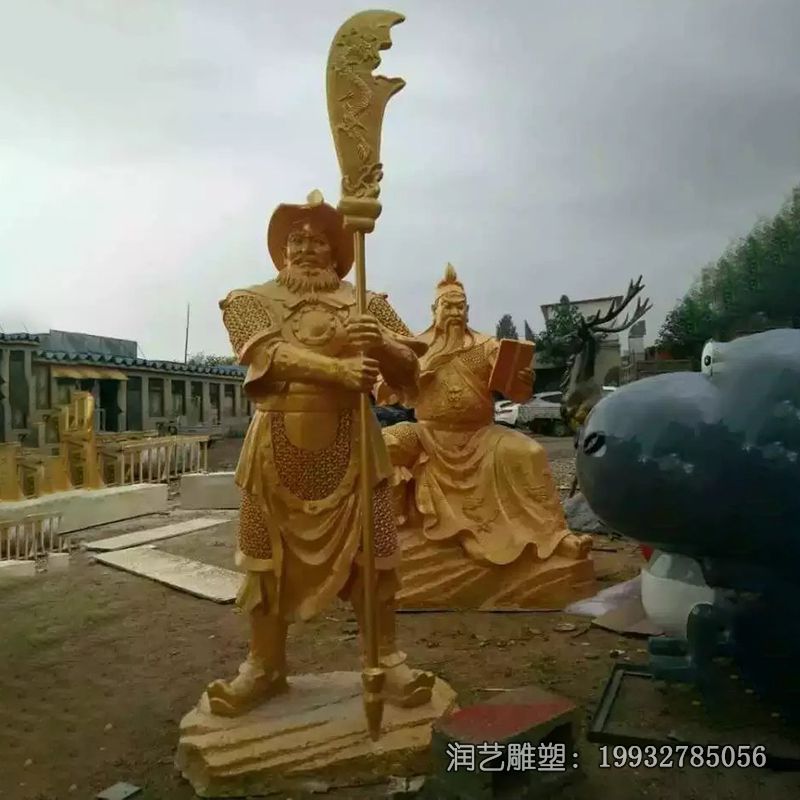 铜雕关公雕塑 铜雕关公雕塑