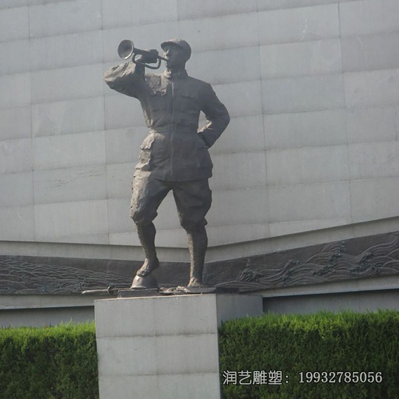 广场铜雕红军雕塑 广场铜雕红军雕塑