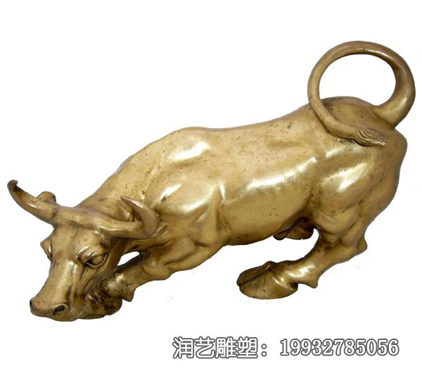 铜雕动物牛雕塑 铜雕动物牛雕塑