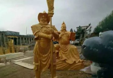 铜雕关公雕塑