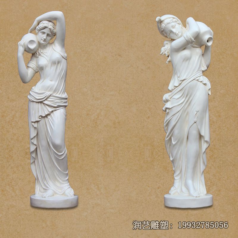 公园石雕天使雕塑 公园石雕天使雕塑
