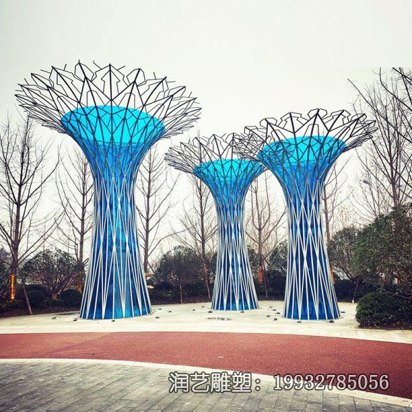 不锈钢广场景观镂空雕塑 不锈钢广场景观镂空雕塑
