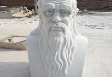 石雕老子人物雕塑