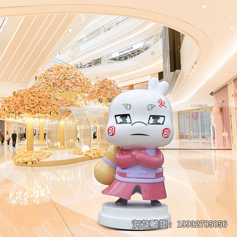 城市玻璃钢公仔卡通雕塑 城市玻璃钢公仔卡通雕塑