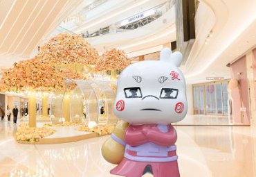 城市玻璃钢公仔卡通雕塑