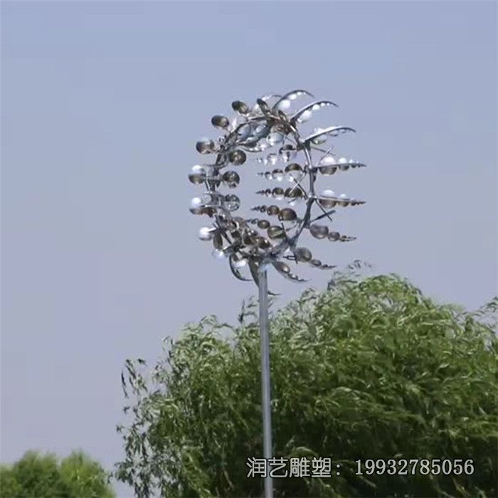 校园不锈钢抽象向日葵雕塑 校园不锈钢抽象向日葵雕塑