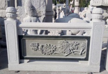 公园石雕栏板景观雕塑
