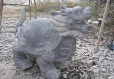 公园石雕龙龟雕塑