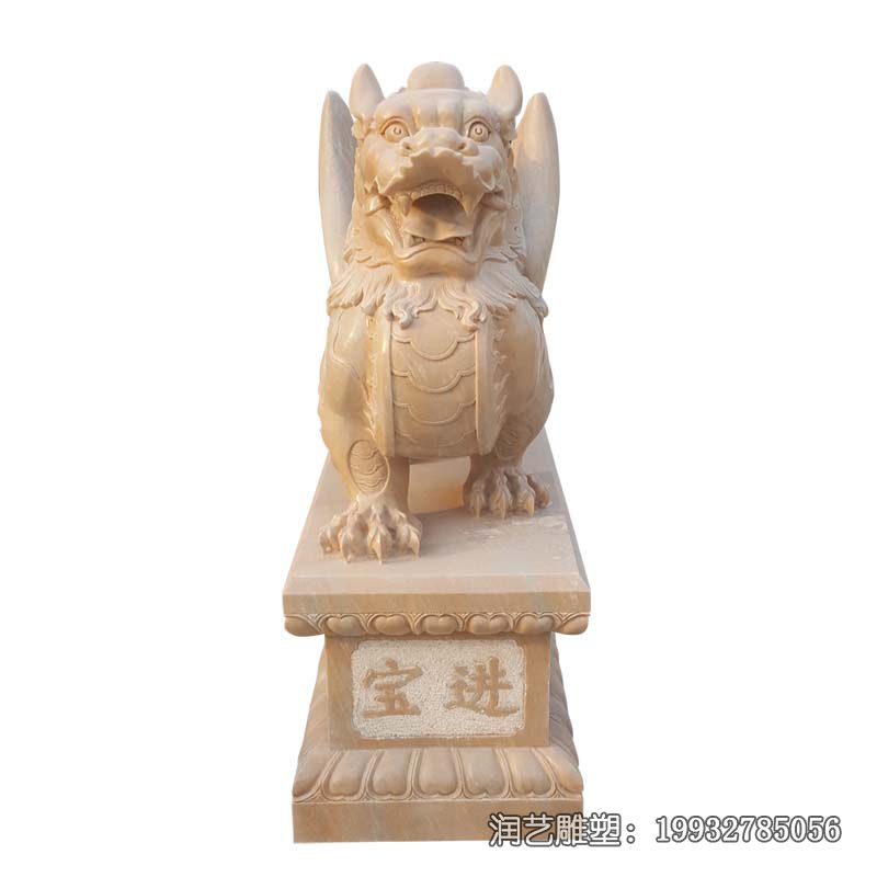 公司石雕貔貅雕塑 公司石雕貔貅雕塑