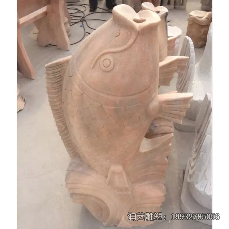 动物鱼石雕公园雕塑 动物鱼石雕公园雕塑