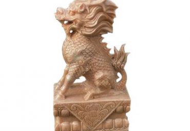 石雕麒麟公司雕塑
