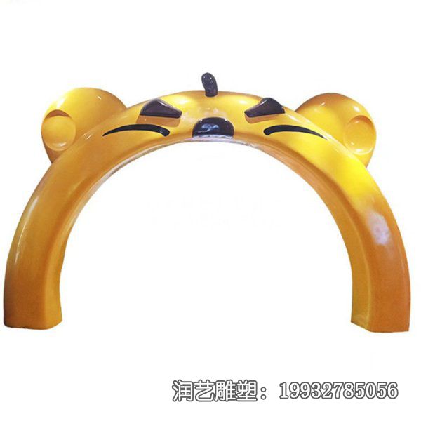 玻璃钢广场拱门雕塑 玻璃钢广场拱门雕塑