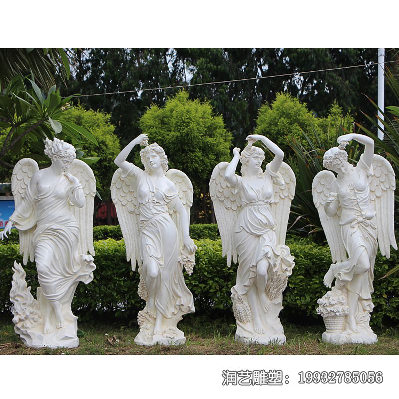 石雕天使公园雕塑 石雕天使公园雕塑