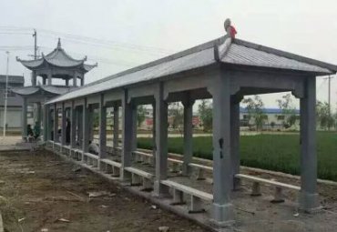 石雕长廊校园雕塑
