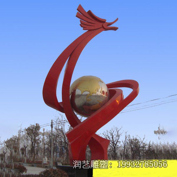 不锈钢广场龙动物雕塑 不锈钢广场龙动物雕塑
