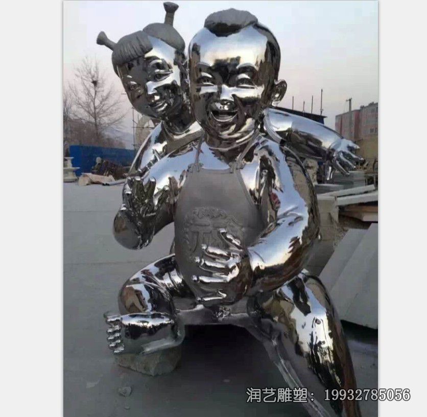 园林铜雕儿童雕塑 园林铜雕儿童雕塑