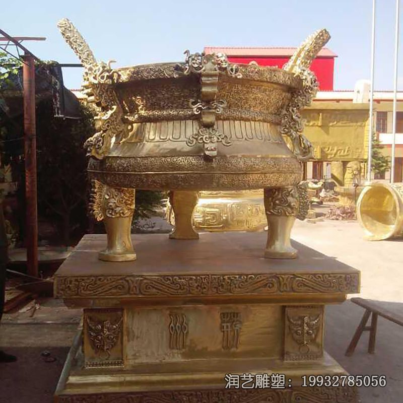景观鼎铜雕雕塑 景观鼎铜雕雕塑