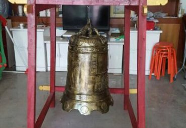 铜雕园林钟景观雕塑