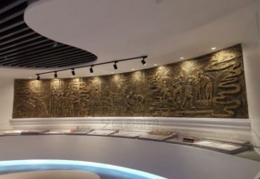 铜浮雕景观雕塑
