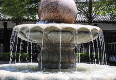 石雕风水球雕塑