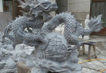 石雕动物龙雕塑