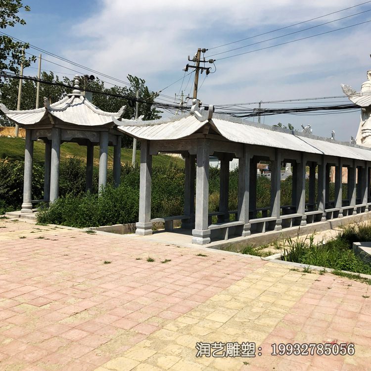 石雕街道长廊雕塑 石雕街道长廊雕塑
